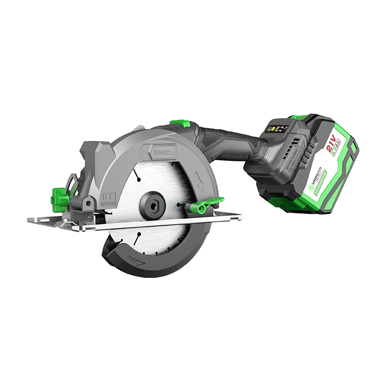  0-45°Angle Adjustment 21V Electronic Braking Brushless Circular Saw