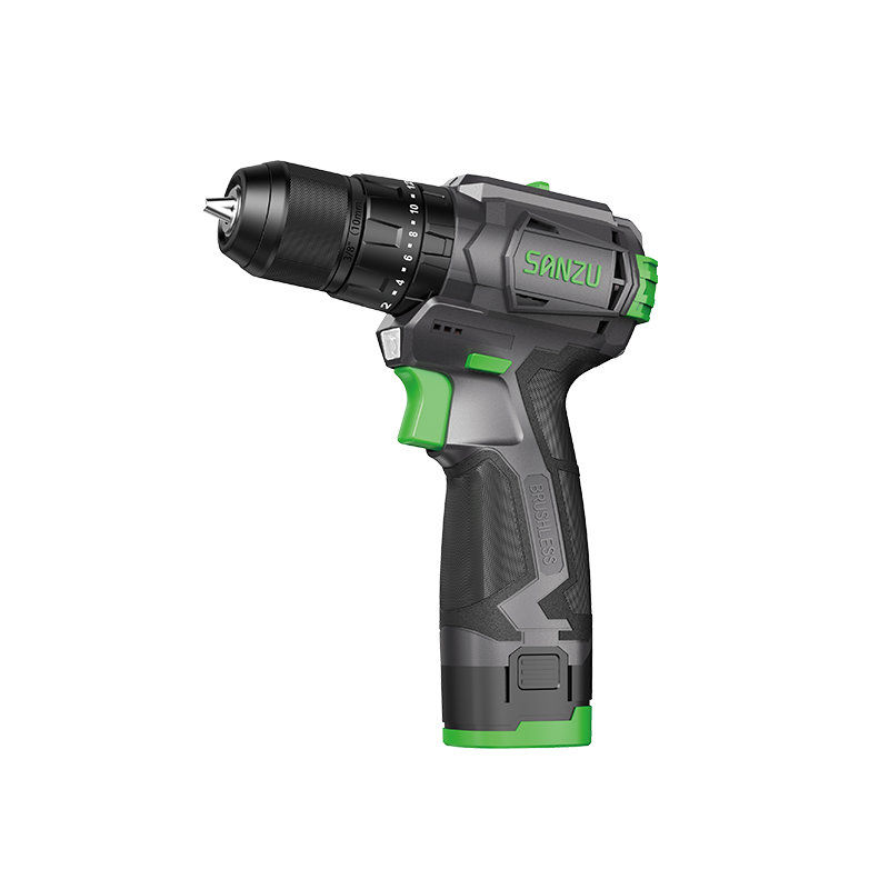  Cordless Impact Brushless Drill with Lithium Battery